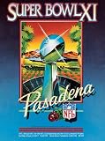 Canvas 22 x 30 Super Bowl XI Program Print | Details: 1977, Raiders vs Vikings