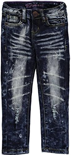 #VIP Jeans Little Girls' Toddler "Rip 'n' Repair" Jeans - dark blue, 2t