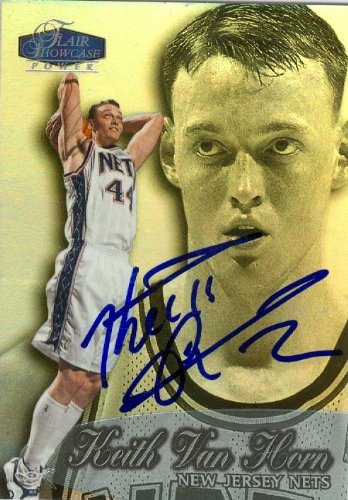 Keith Van Horn Autographed/Hand Signed Basketball Card (New Jersey Nets) 1999 Flair Showcase #31