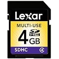 Lexar SDHC 4GB Class 4 Speicherkarte