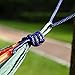 Camping Hammock, Crazo Lightweight and Portable Hammock with Ropes and Carabiners for Hiking, Camping, Traveling, Durable Nylon Fabric for Maximum 440lbs