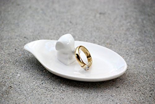 ceramic elephant ring holder,white whale ring holder, valentines gift, handmade gift