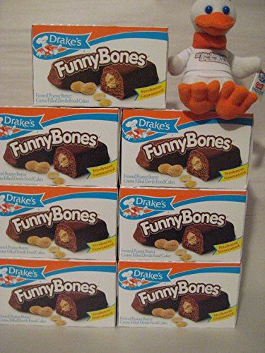 Drake's Lucky 7 Line! Seven Boxes of Funny Bones! 70 Drake's Funny Bones in All!