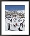 Skiers, Oukaimeden Ski Resort, Morocco, North Africa, Africa Photography Framed Art Poster Print by Christian Kober, 18x22