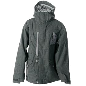 Snow Jacket Men 686 ACC Syndicate Jacket gunmetal houndsplaid S