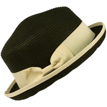3 In 1 Flip Up Flip Down Beach Summer Bucket Cloche Fedora Packable Hat Black
