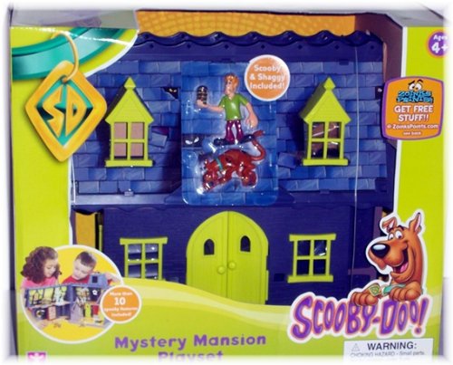 Scooby-Doo Mystery Mansion Playset with Bonus Scooby & Shaggy Figures