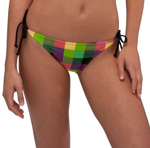 Roxy Damen Bikini Hose Multico Newport Tie Sides, blk small mul, 40 (L), XMWBB203- Preisvergleich