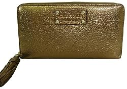 Kate Spade Cheltenham Shiny Neda Continental Leather Wallet, Bronze