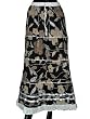 Casual Skirts -Black Color Wrap Girls Comfortable Clothing In India Size 38 For Free Shipping
