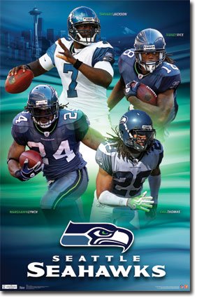Seattle Seahawks Group Poster 5376