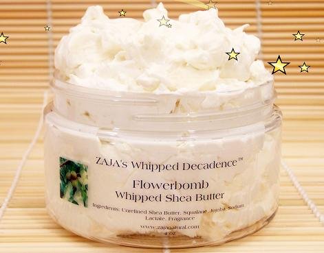 Amber 4 oz Handmade Whipped Shea Butter