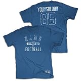 Jack Youngblood #85 Los Angeles Rams Practice Field Legend Blue T-Shirt