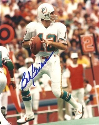 Bob Griese Autographed Miami Dolphins 8x10 Photo ~ Hall of Famer