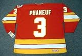 DION PHANEUF Calgary Flames 1989 CCM Vintage Throwback Away NHL Hockey Jersey