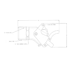Dixon D75 Iron Drum Gate Valve, 2" NPT Male