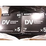 Sony DVM63PS MiniDV 63min Professional Standard - 10 Pack