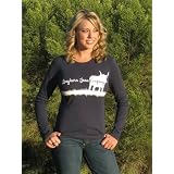 Long Sleeve Crew Neck T with Longhorn Graphic