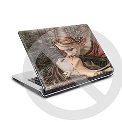 Laptop Skin Notebook Cover Aufkleber Victoria Frances kiss (bis 15,4" Zoll - Aufkleber-Format 395 x 310 mm)