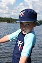 Platypus UV50+ short sleeve sunshirt navy/sky