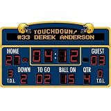 Football Scoreboard - Personalized Wall Mural