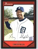 2007 Bowman #70 Gary Sheffield - Detroit Tigers (Baseball Cards)