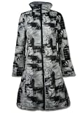 DESIGUAL Damen Designer Mantel Jacke – KOMONO -M