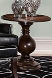 Burnside Accent Table - Chocolate Brown