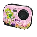 Easypix W318-P Aqua Bubble Belle Digitalkamera (3 Megapixels, 4,57 cm (1,8 Zoll) Display, Unterwasserkamera) pink