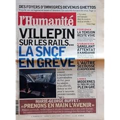 HUMANITE (L') N? 18907 du 02-06-2005 DES FOYERS D'IMMIGRES DEVENUS GHETTOS VILLEPIN SUR LES RAILS - LA SNCF EN GREVE M.G. BUFFET - PRENONS EN MAIN L'AVENIR PERPIGNAN - LA TENSION RESTE VIVE AFGHANISTAN - ANGLANT ATTENTAT A KANDAHAR PAYS-BAS - L'AUTRE SECOUSSE EUROPEENNE LIVRE - CHATEAUBRIAND - BAUDELAIRE - BARTHES - ANTOINE COMPAGNON SOULIGNE LE PARADOX