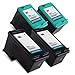 Printronic Remanufactured Ink Cartridge Replacement for HP 96 HP 97 C8767WN C9363WN (2 Black 2 Color) 4 Pack