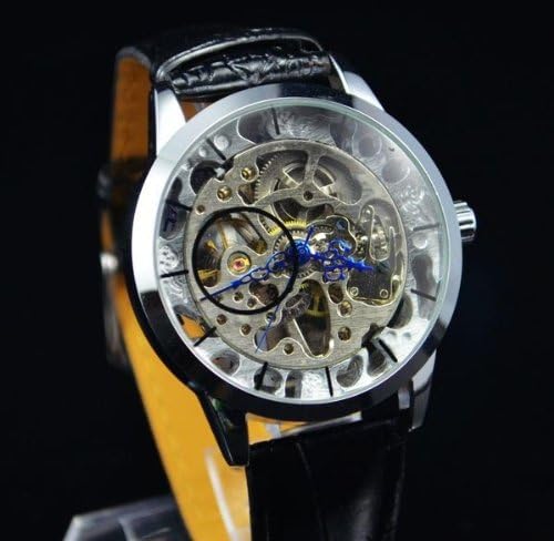 2014 New Arrival Winner Stylish Hollow Patterned Unisex Mechanical Watch