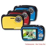 MEDION LIFE MD 86216 Digitalkamera Kindertraum Rot 5MP 8fach digitaler Zoom S41008 Videoaufnahme ° Spiele integriert ° 6,4cm Display