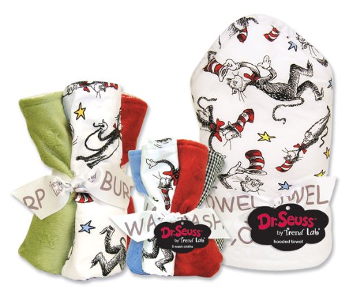 Trend Lab Dr. Seuss Gift Set- Cat in the Hat