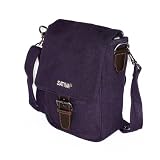 Sativa Hemp and Organic Cotton Shoulder Bag - Plum