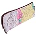Enwraps Yellow World Map Pencil Pouch RS.149.00