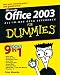 Books : Office-2003 All-in-One Desk Reference For Dummies<sup>-</sup>
