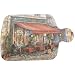 Coffee Shop Cutting board with handle, 100% melamine European design
