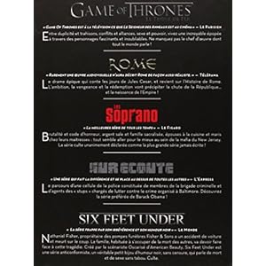 HBO découverte - Saisons 1 - Game of Thrones + The Soprano + Rome + Sur é