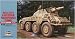 SdKfz 234/3 8-RAD Schwere Panzerpahwagen Stummel WWII German Armored Patrol Car 1-72 by Hasegawa