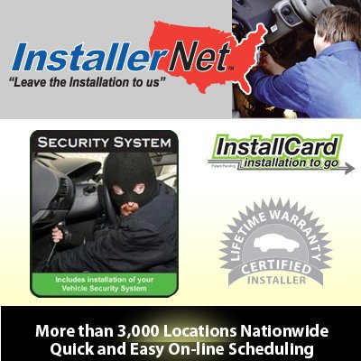 InstallerNet Security System InstallCard