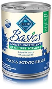 Blue Buffalo Basics Limited Ingredient Grain-Free Formula Adult - Duck - 12.5 oz - 12 ct Blue Buffalo Basics Limited Ingredient Grain-Free Formula Adult - Duck - 12.5 oz - 12 ct
