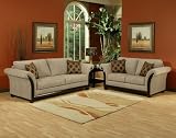 3pc Traditional Modern Fabric Sleeper Sofa Set, CO-BRE-S1 3pc Traditional Modern Fabric Sleeper Sofa Set, CO-BRE-S1