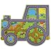 GIANT TRACTOR FARM PLAYMAT - a fun addition for the bedroom, playroom, nursery or class room!