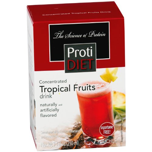 ProtiDiet High Protein Fruit Drink Concentrate Tropical Fruits (7