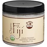 OrganicFijiColdPressedCertifiedOrganicCoconutOil,13-OunceJars