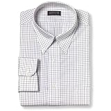 Arrow Wrinkle Free Pinpoint Dress Shirt- Button Down Collar