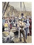 Textile Workers in a Northern Mill, 19th Century Stretched Canvas Poster Print, 18x24 Textile Workers in a Northern Mill, 19th Century Stretched Canvas Poster Print, 18x24