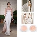 2 ペア シリコン ニップル カバー ニプレス乳ブラ接着ジェル パッド スティック - シリコーンの花びら