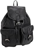 IMAGE OF Leatherbay Leather Backpack with Pockets